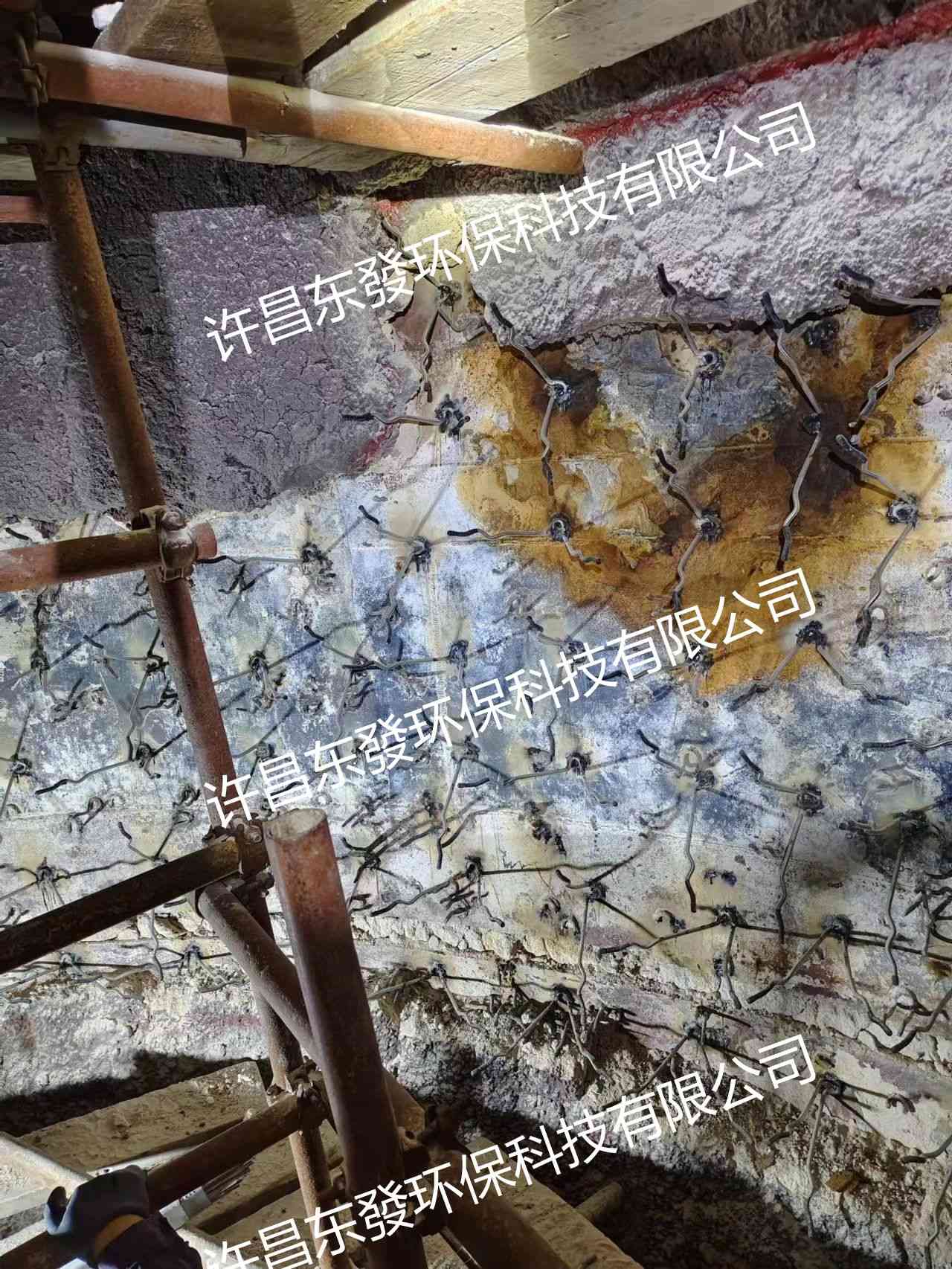 浇注料施工