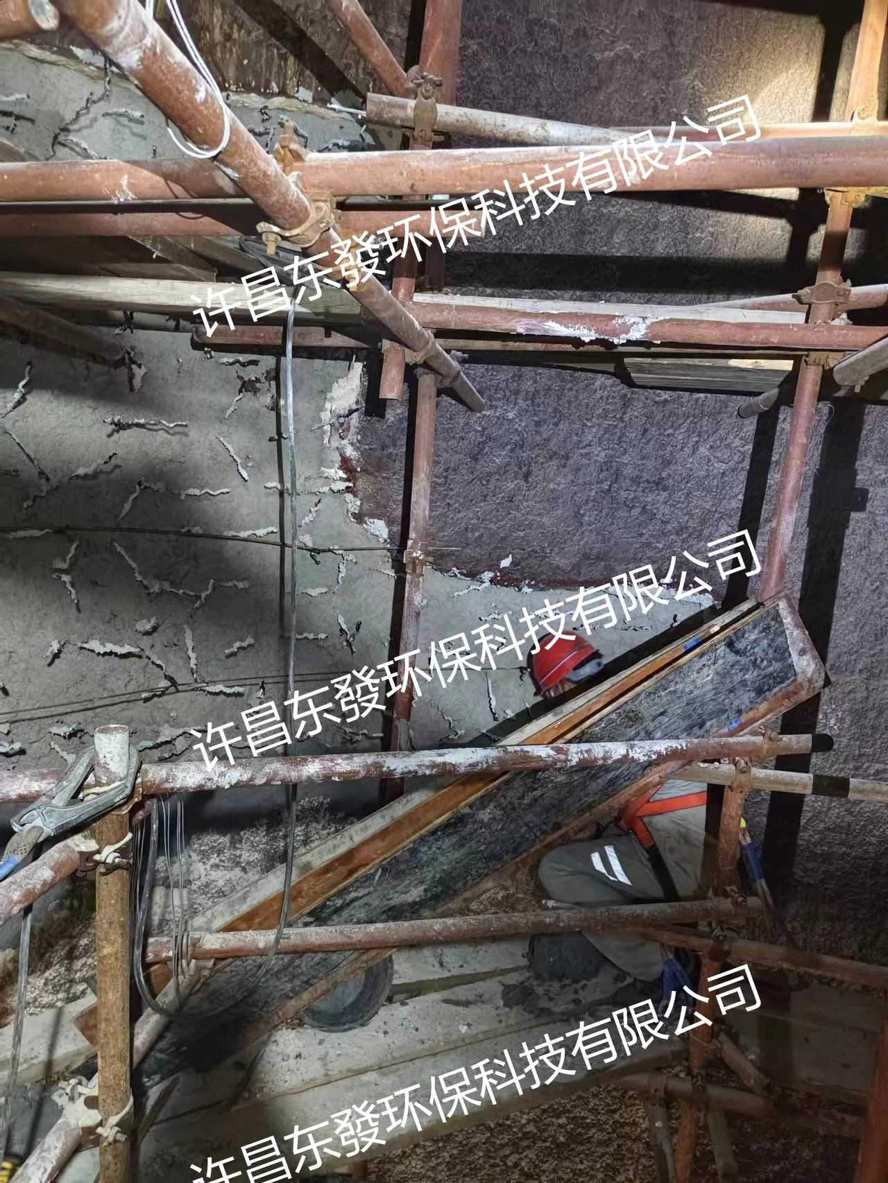 浇注料施工